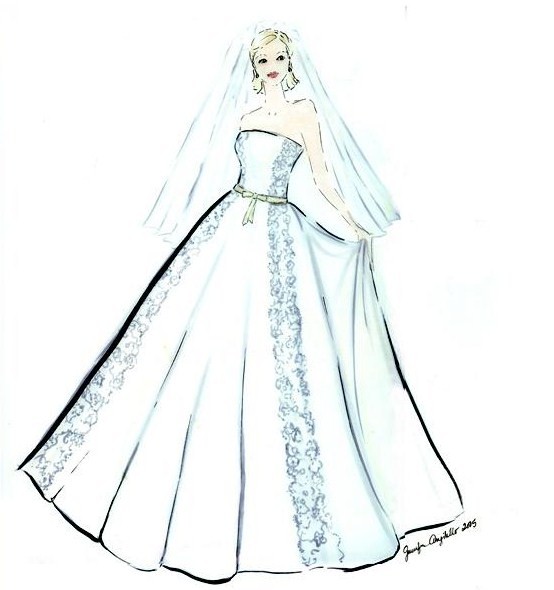 designer dresses sketches. wedding dress designs sketches